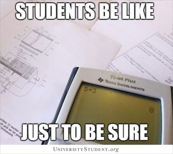 you’re right, but you just want to be sure