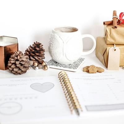 Journals, diaries, notepads, whiteboards