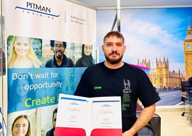 Alaa’ Bari’s Tech Success with Pitman Training