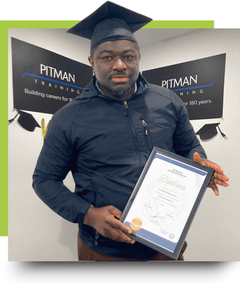 Emeka Transformed His Career with Pitman Training